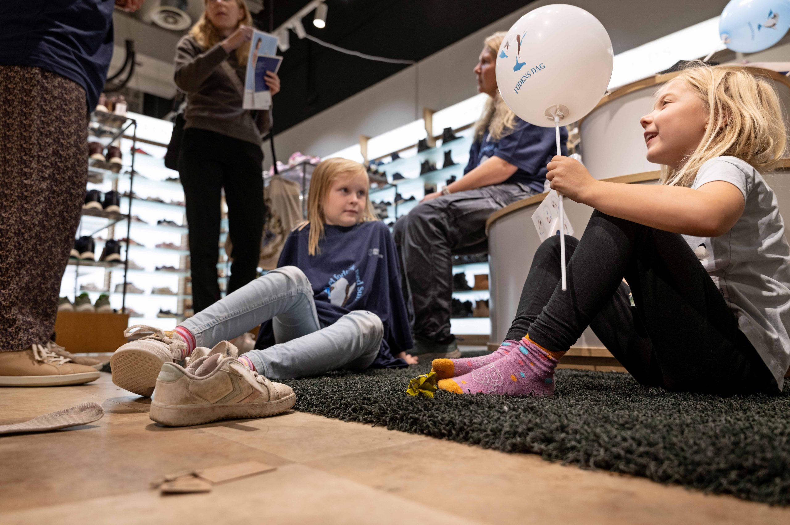Fodterapeuter satte fokus på børns fødder på Fodens Dag